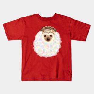 Bubble Hedgehog Kids T-Shirt